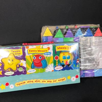 LOT 44L: Toddler Collection - Learning Toys, NIP Talking Cat in the Hat, Noah's Ark Set & More