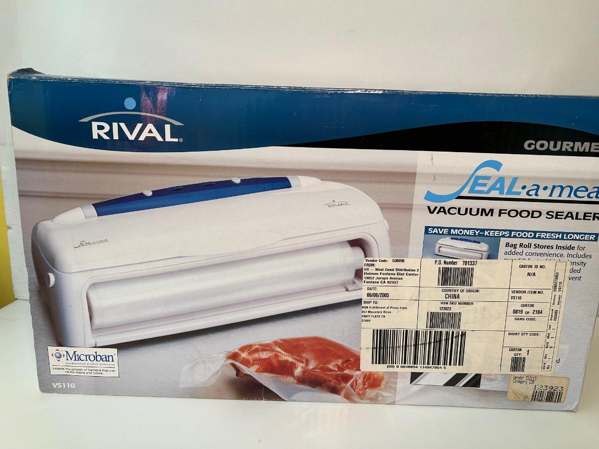 LOT 102U Rival Seal A Meal Food Saver And Rival Ice Tea Maker