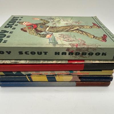 Six (6) Cub & Boy Scout Books from 1950s-1970s.