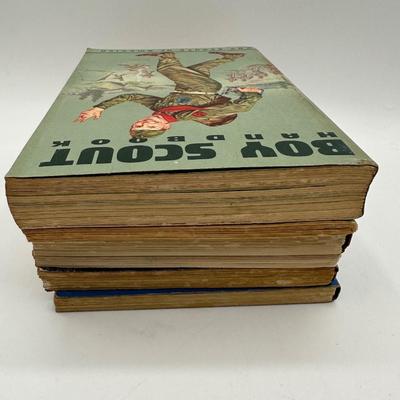 Six (6) Cub & Boy Scout Books from 1950s-1970s.