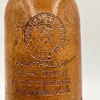 Antique Stoneware Jug - Kronthaler Mineral Quellen August Thiemann