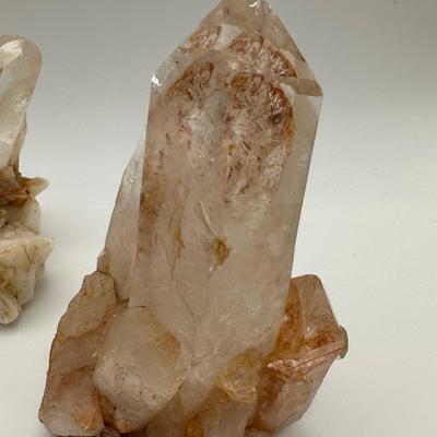 Three (3) Quartz Crystals