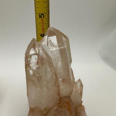 Three (3) Quartz Crystals