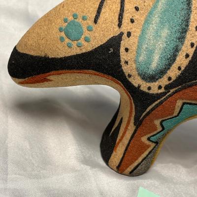 Native American Pottery Bear Figure