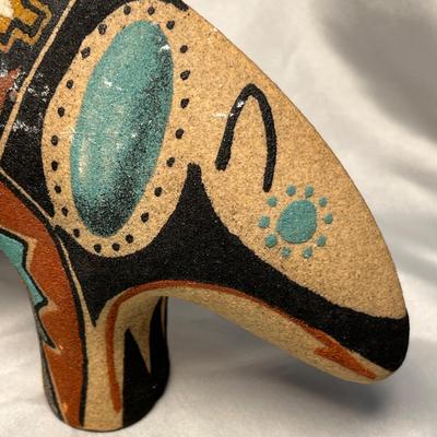Native American Pottery Bear Figure