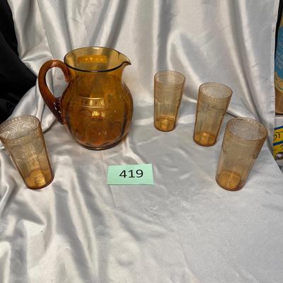 Cambridge Pitcher & Tumbler Set