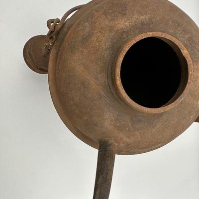 Antique Metal Oil Can