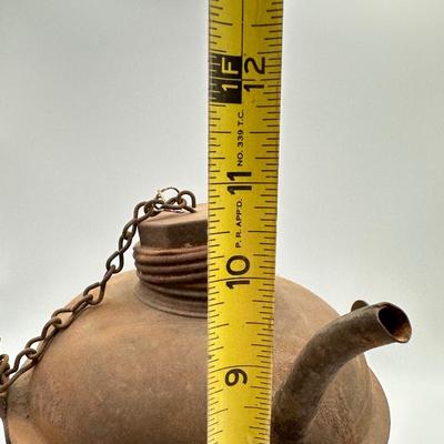 Antique Metal Oil Can