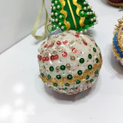 Vintage beaded ornaments