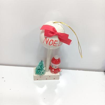 Vintage wooden ornaments