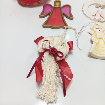 Vintage Angel themed ornaments