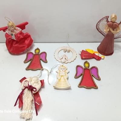 Vintage Angel themed ornaments