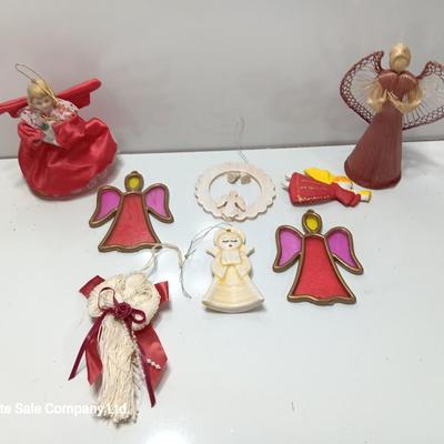 Vintage Angel themed ornaments