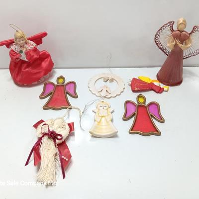 Vintage Angel themed ornaments