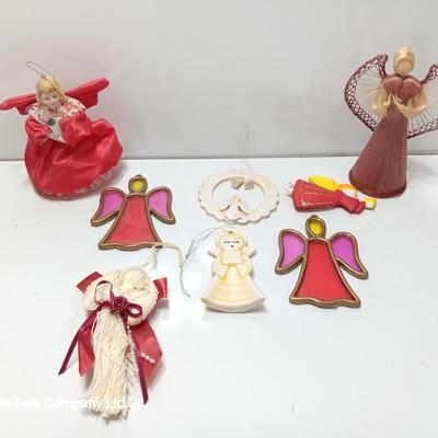Vintage Angel themed ornaments