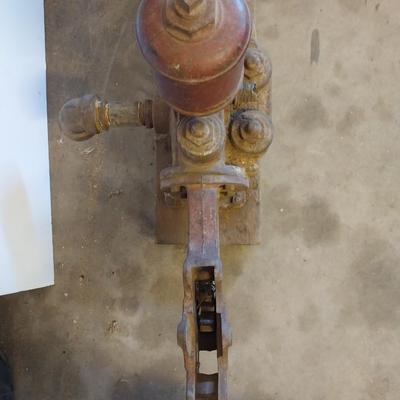 Antique water/mud pump