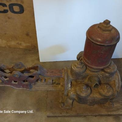 Antique water/mud pump