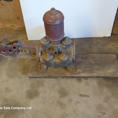 Antique water/mud pump