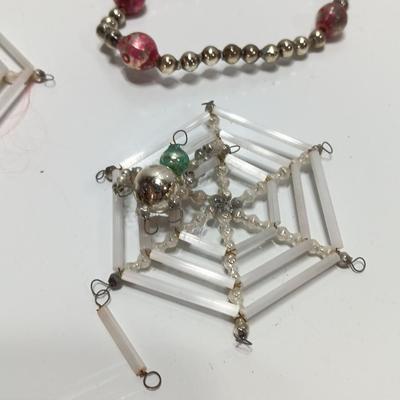 Antique Mercury glass ornaments