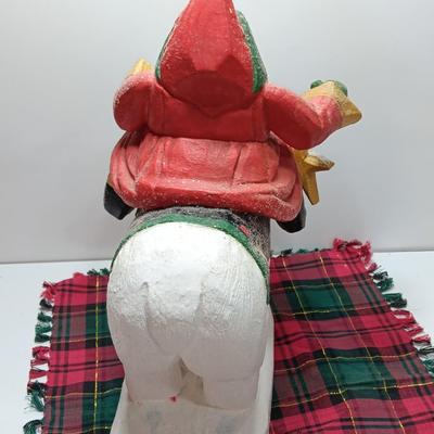 House of Hatten RARE Denise Calla 1995 Santa Claus Riding Polar Bear