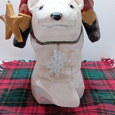 House of Hatten RARE Denise Calla 1995 Santa Claus Riding Polar Bear