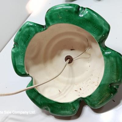 Working Atlantic Mold Ceramic tree with light up base 14"