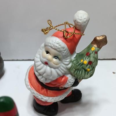 Christmas decorative figures - Santa collection - Santa in train