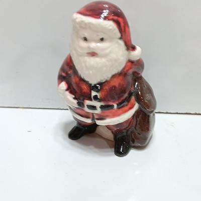 Christmas decorative figures - Santa collection - Santa in train