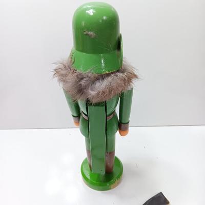 Hunting wooden nutcracker
