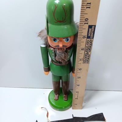 Hunting wooden nutcracker