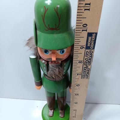 Hunting wooden nutcracker