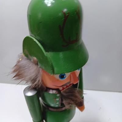 Hunting wooden nutcracker