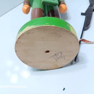 Hunting wooden nutcracker
