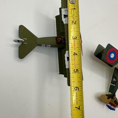 Two (2) Display Matchbox Model Planes