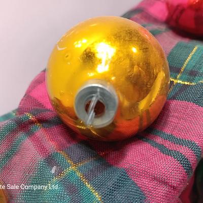 Multiple colored glass ornaments - Made in USA - Shiny Brite
