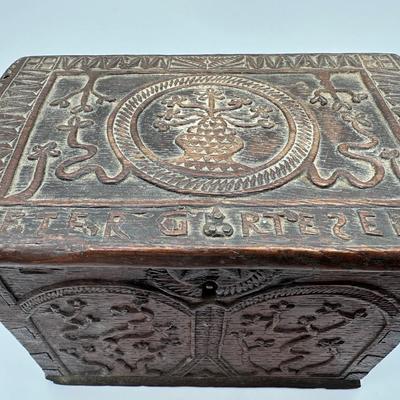 Antique Carved Box