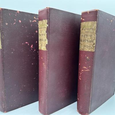 The Rise of Dutch Republic Three (3) Volume Set, 1883.