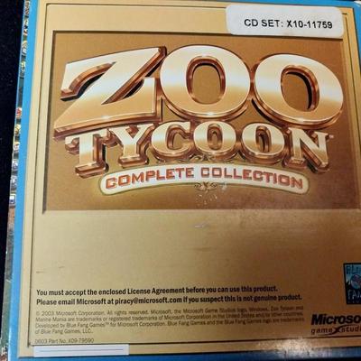 ZOO TYCOON AND ZOO TYCOON 2 PC CD-ROM GAMES FOR EVERYONE