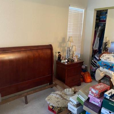 Master bedroom full
Furniture, clothes, shoes, purses.