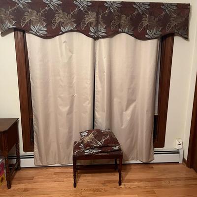 Matching Valances, Pillows & Bench (MB-MG)