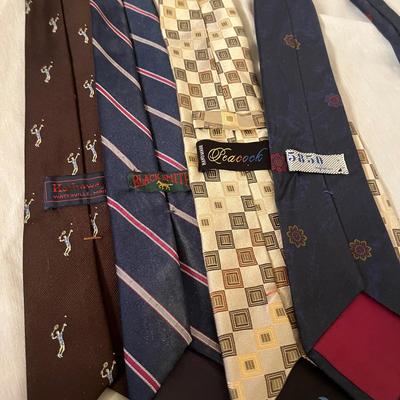 Cufflinks (Inc. Sterling), Tie Clip, & Tie Collection (MB-MG)