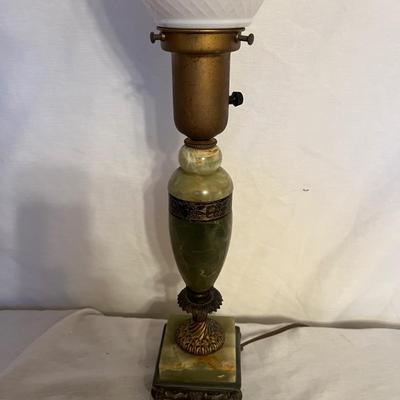 Vintage Stone & Metal Lamp (UO-MG)