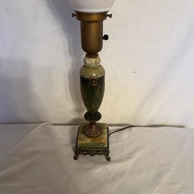 Vintage Stone & Metal Lamp (UO-MG)