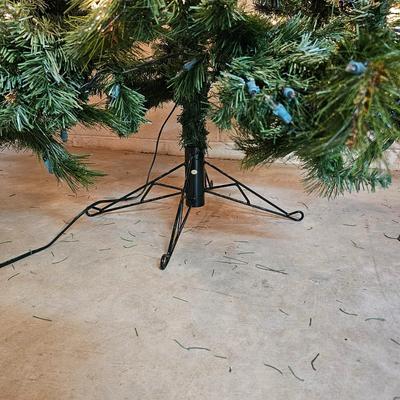 Pair of Slim Christmas Trees  (S1-JS)