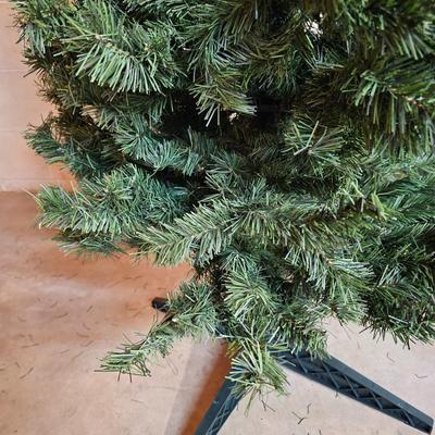 Pair of Slim Christmas Trees  (S1-JS)