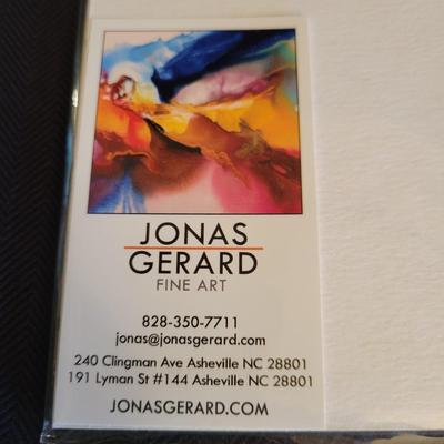 Jonas Gerard (Asheville Artist) & Friedman Signed Art (DR-DW)