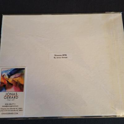 Jonas Gerard (Asheville Artist) & Friedman Signed Art (DR-DW)