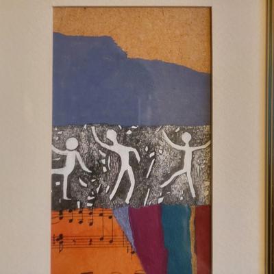 Jonas Gerard (Asheville Artist) & Friedman Signed Art (DR-DW)
