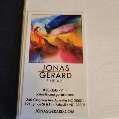 Jonas Gerard (Asheville Artist) & Friedman Signed Art (DR-DW)