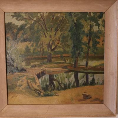 Painting of Port Byron